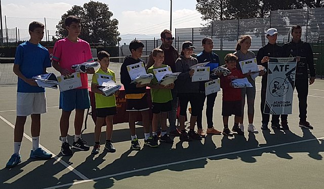 Entrega de premios del XIX Open Promesas de Tenis “Ciudad de Totana”