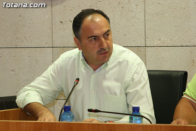 El portavoz del Partido Popular de Totana, José Antonio Valverde Reina, en una foto de archivo / Totana.com