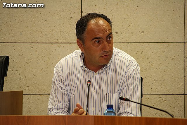 El concejal popular y responsable del área de Deportes, José Antonio Valverde Reina, en una foto de archivo / Totana.com