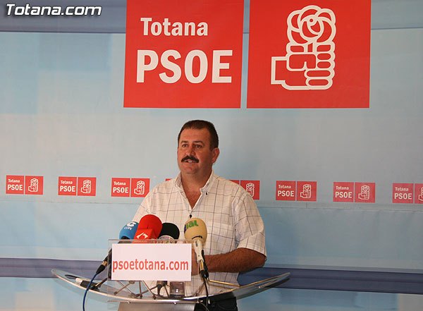 El concejal socialista Andrés García Cánovas en una foto de archivo / Totana.com