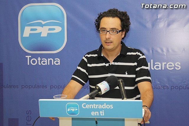 El concejal de Administración Pública, David Amorós, en una foto de archivo / Totana.com