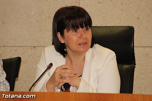 La alcaldesa de Totana, Isabel María Sánchez Ruiz, en una foto de archivo / Totana.com