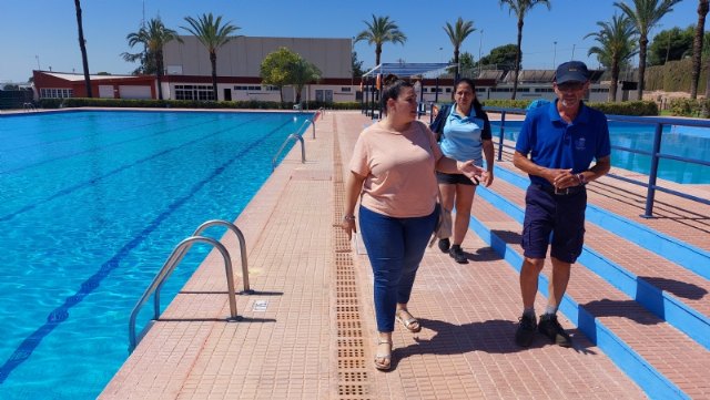 Hoy abren las piscinas municipales del Polideportivo '6 de Diciembre' y el Complejo Deportivo 'Guadalentín' en El Paretón-Cantareros