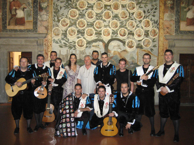 Recepción en el Ayuntamiento de Tarquinia