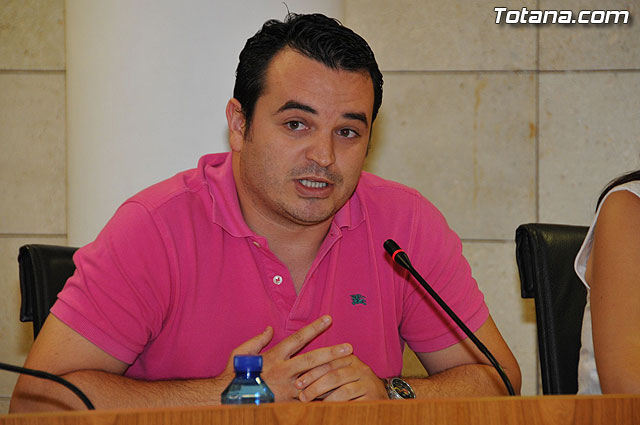 El concejal de Hacienda del Ayuntamiento de Totana, Bartolomé Pallarés, en una foto de archivo / Totana.com