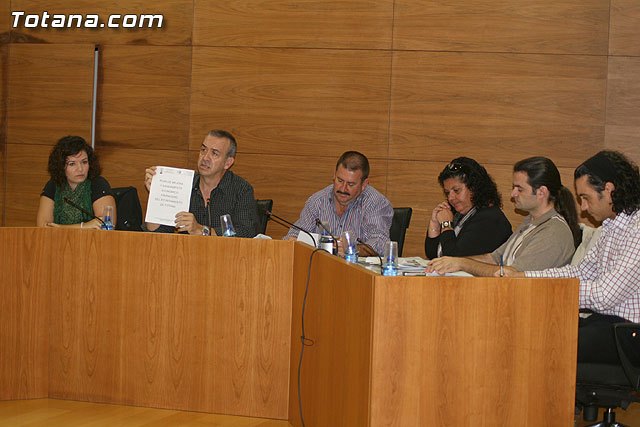 El Grupo Municipal Socialista en una foto de archivo / Totana.com