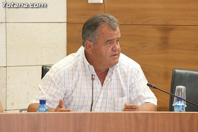 El concejal de Agricultura y Agua, Juan Pagán, en una foto de archivo / Totana.com