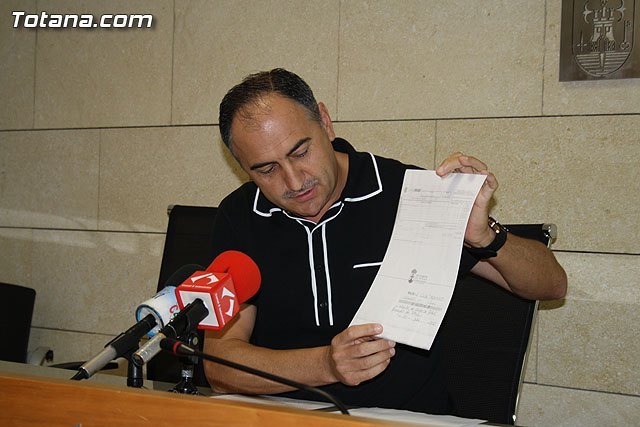 El concejal de Deportes, José Antonio Valverde Reina, en una foto de archivo / Totana.com