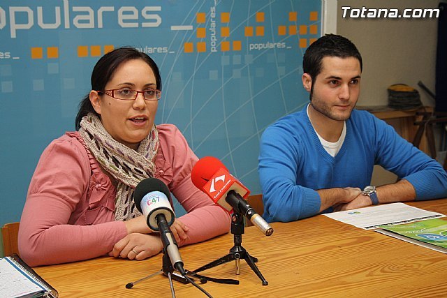 La Secretaria General de NNGG, Concepción Blázquez, en una foto de archivo / Totana.com