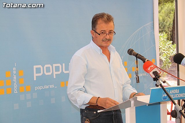 El presidente del PP de Totana, Bartolomé Peñalver, en una foto de archivo / Totana.com