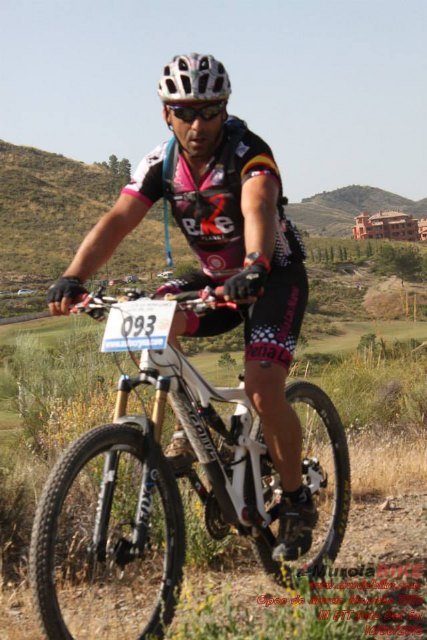 Miguel Angel encarando una curva