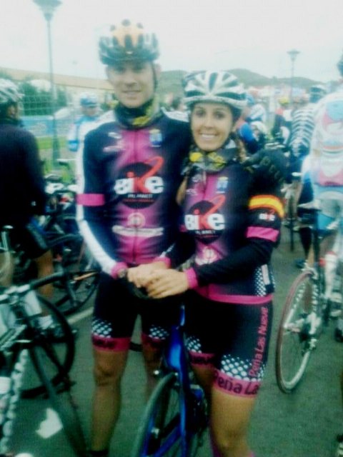 Momentos previos a la salida de la prueba