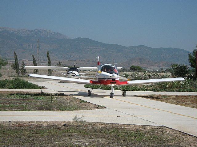 Aviones en la parrilla salida