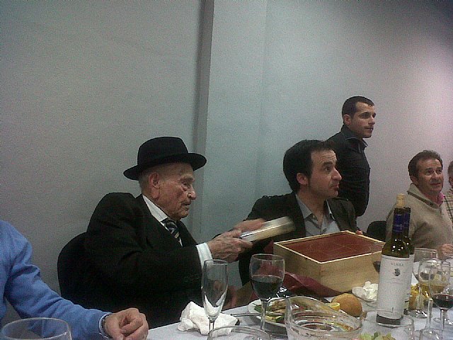 El PSOE totanero y lorquino felicitan al Tío Juan Rita en su 102 cumpleaños