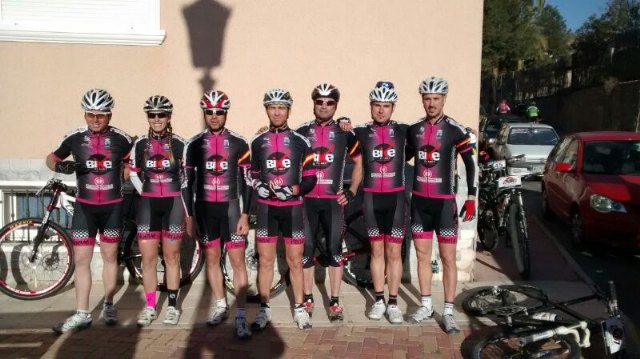Foto de grupo momentos antes de la salida