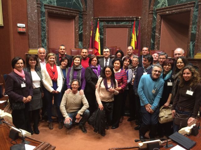 La alcaldesa y Presidenta de la AECC considera muy positivo para el sector la aprobación de la nueva Ley de Artesanía de la Región de Murcia