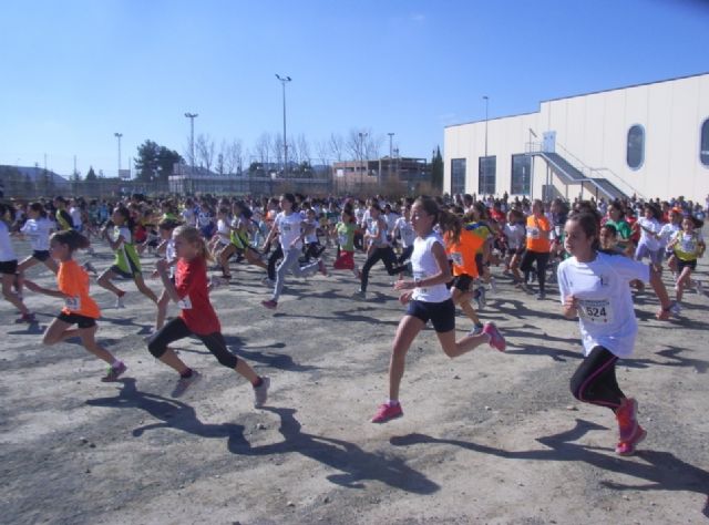 Veintidós escolares totaneros participaron en la final regional de campo a través de Deporte Escolar en las categorías benjamín y alevín