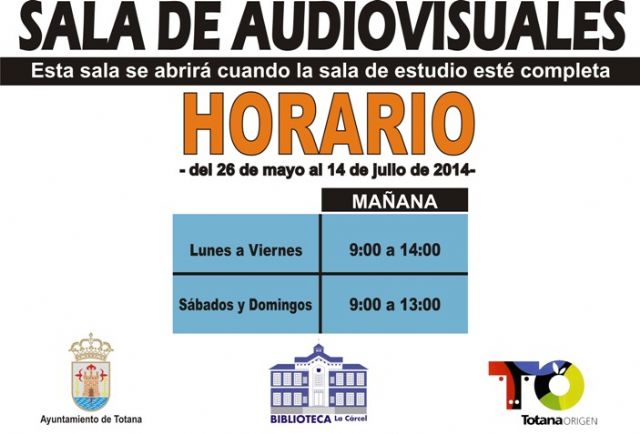 La Biblioteca Municipal amplia el horario de la sala de estudio con motivo de los exámenes finales