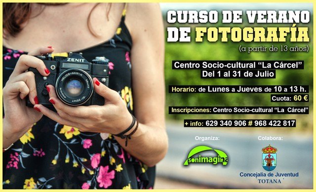 Curso de Verano de Fotografía de la Asoc. SonImagina