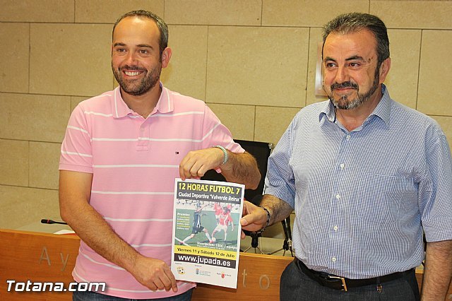 Las 12 horas de fútbol-7 'Ciudad de Totana' se celebrarán los días 11 y 12 de julio en la Ciudad Deportiva