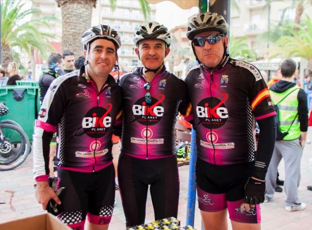 Buena actuación de la Asociación Deportiva Peña Las Nueve en la Marcha de Puerto de Mazarrón