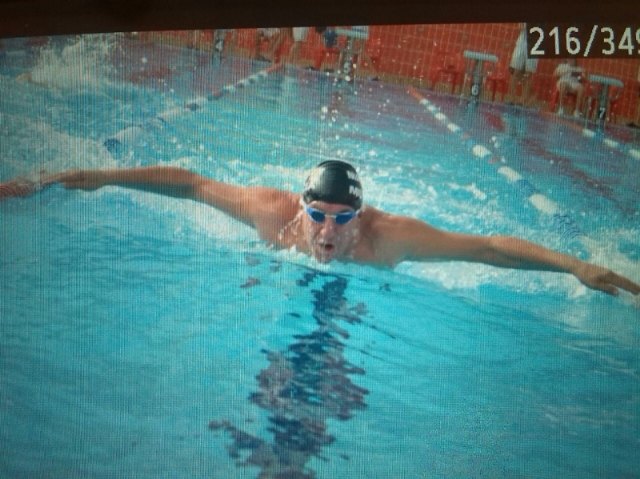 El nadador totanero José Miguel Cano Guerao participó con éxito en el XXII Campeonato de Andalucía Open Master de Invierno de Natación