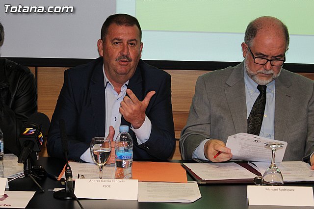 Andrés García votó en contra del Plan General 'porque perjudica a la mayoría de ciudadanos'