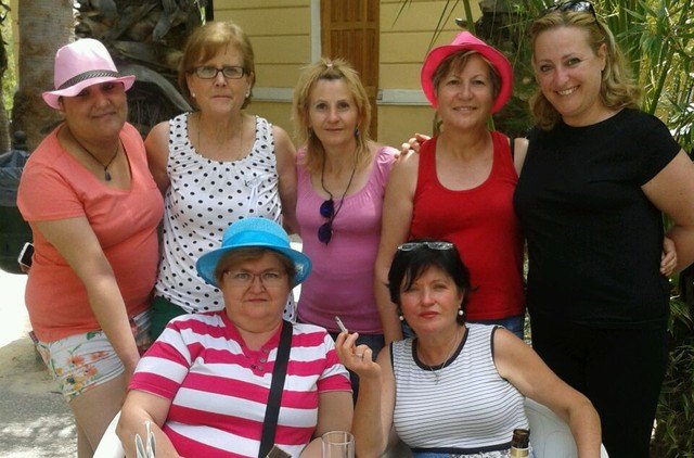 Convivencia de la Asociación de Mujeres afectadas con Cáncer de Mama en el balneario de Archena