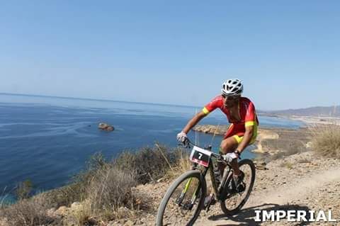 Jose Andreo, del CC Santa Eulalia, continua con su racha de podiums esta semana en Riopar con un segundo puesto