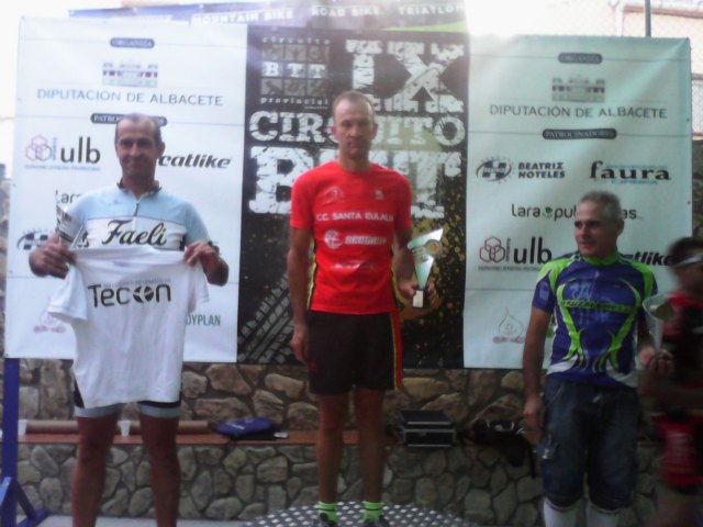 José Andreo, del CC Santa Eulalia de Totana, 1º en m50 en la Vigallera