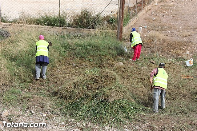 Un total de 57 peones agrícolas participan en el primero de los tres turnos del programa de los 'Consejos Comarcales de Empleo'