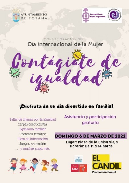 Este fin de semana arranca el grueso de actividades organizadas con motivo del Día Internacional de la Mujer