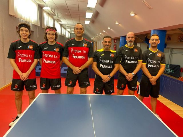 1ª jornada ligas nacionales. Framusa B 1 - Framusa Totana 5