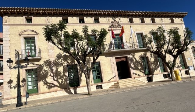 Inician la tramitación del contrato del seguro de daños materiales para el Ayuntamiento de Totana