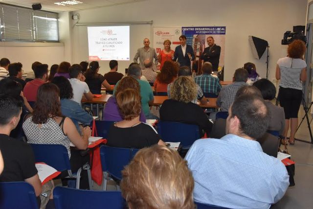 Unas 75 personas han participado en el taller 'Cómo atraer tráfico cualificado a tu web'