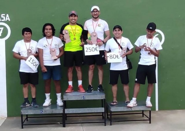 Totana acoge el II Torneo Nacional de Integración Frontenis, con la victoria de la pareja totanera