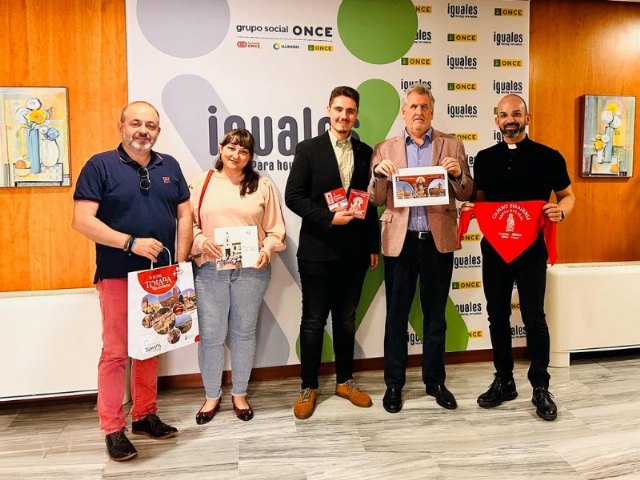 La ONCE efectuará la edición de un cupón especial del Camino Eulaliense Totana-Mérida coincidiendo con las próximas fiestas de Santa Eulalia