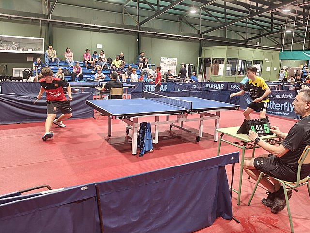 Campeonato regional de tenis de mesa del Framusa Totana