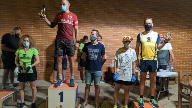 Gran actuación del atleta del CAT Carlos Ballester en la carrera popular de Guadalupe
