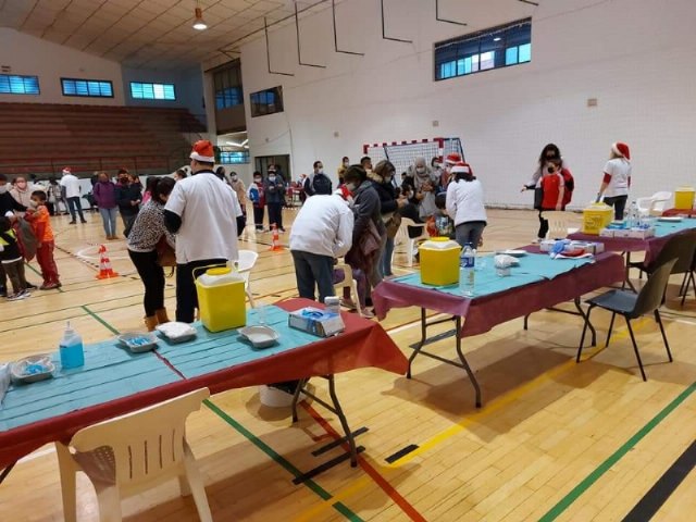 Esta semana no hay jornada de vacunación masiva en Totana por coincidir con la festividad del día de Reyes