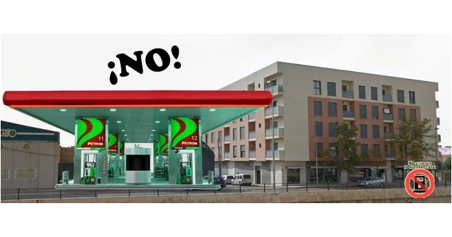 Ganar Totana-IU llama al pueblo a apoyar al vecindario de Triptolemos contra la instalación de la Gasolinera