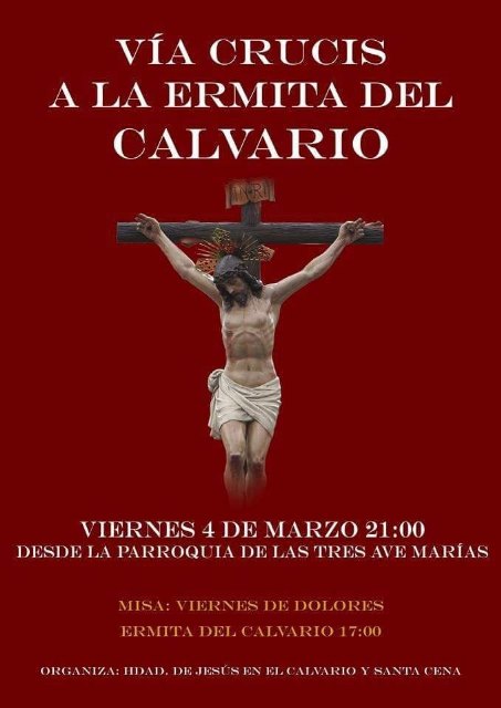 La Hdad. de Jesús en el Calvario celebra mañana su tradicional Via Crucis