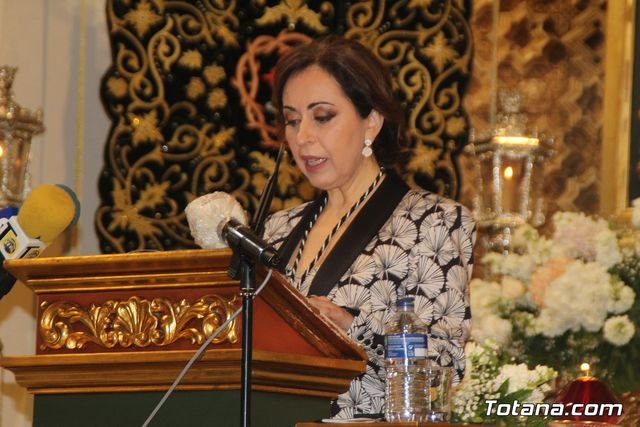 Cautivados por el vibrante pregón de Carmen Ibáñez Aznar