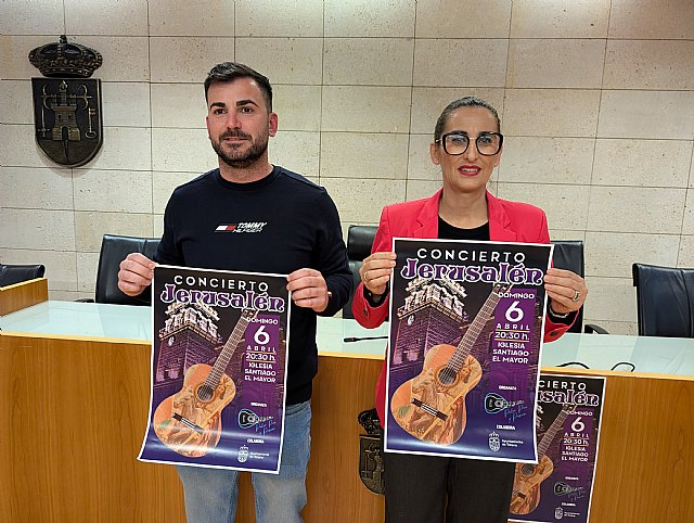 La Asociación Pulso, Púa y Pasión organiza este domingo el Concierto Jerusalén, en la iglesia de Santiago El Mayor