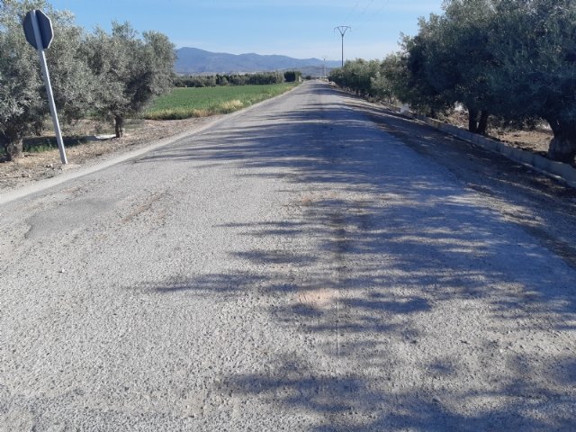 Se incluyen varias vías rurales de cuatro pedanías en el Registro Municipal de Caminos del Ayuntamiento de Totana