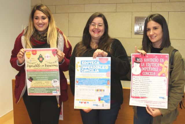 La Asociación 'Imperdible Social' y la Concejalía de Juventud presentan el proyecto 'Eduteca Imperdible Concilia', que comprende servicios de Eduteca y Escuelas Vacacionales