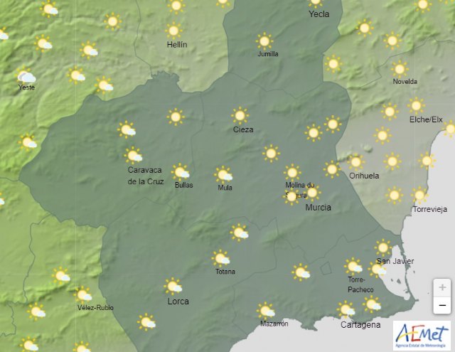 Tranquilidad meteorológica para la cabalgata de Reyes y la romería de la Santa