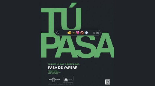 El Servicio Municipal de Prevención de Drogodependencias da cuenta de la campaña “Pasa de vapear”