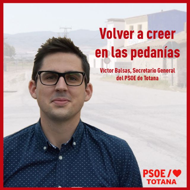 Víctor Balsas: 'La gestión que hicimos en la anterior legislatura deja más de 13 kilómetros de caminos asfaltados o en su última fase en el municipio'