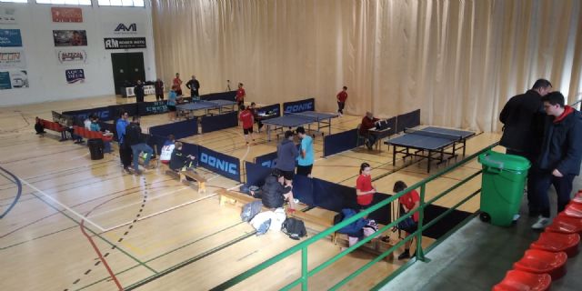 Jugaron este fin de semana los 5 equipos totaneros de tenis de mesa